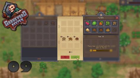 Before you are able to harvest you need to "build" the plot of land. . Graveyard keeper seeds